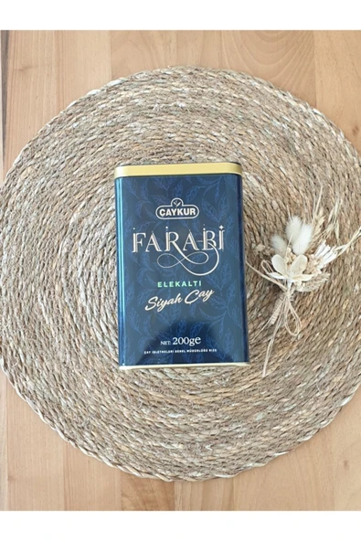 Çaykur Farabi Elekaltı Siyah Çay Teneke 200 Gr ürün görseli 1