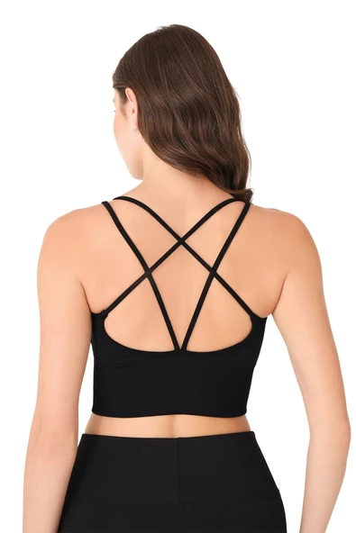 Siyah Seamless Büstiyer - Resim 2