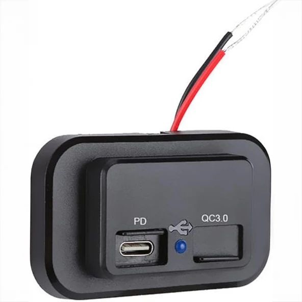 USB Car Charger - UCC-328 QC PD ürün görseli 1