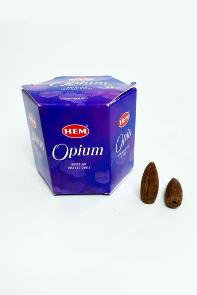 10 Adet Geri Akış Backflow Şelale Tütsü Konisi Tütsü Back Opium Çiçeği Kokulu ürün görseli 1