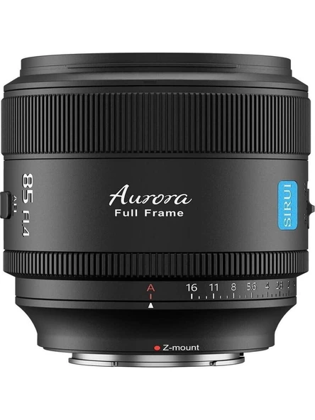 Sirui Aurora Af 85MM F1.4 Lens Nikon z-Mount ürün görseli 1