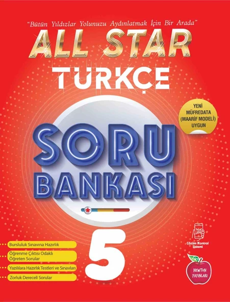 Newton Yayınları 5. Sınıf Türkçe All Star Soru Bankası Yeni ürün görseli 1