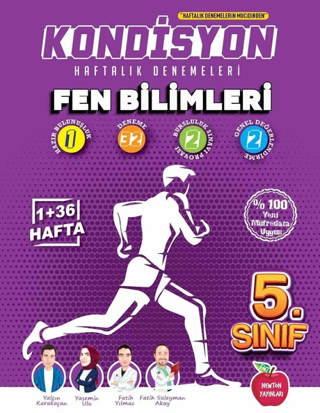 Newton Yayınları 5. Sınıf Fen Bilimleri Kondisyon Denemeleri Yeni ürün görseli 1