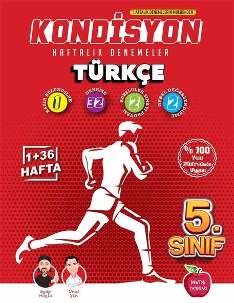 Newton Yayınları 5. Sınıf Türkçe Kondisyon Denemeleri Yeni ürün görseli 1