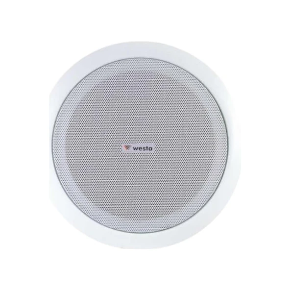WS-1013T 13 cm 6 Watt 8 Ohm 5 Beyaz Trafolu Alçıpan Hoparlör ürün görseli 1