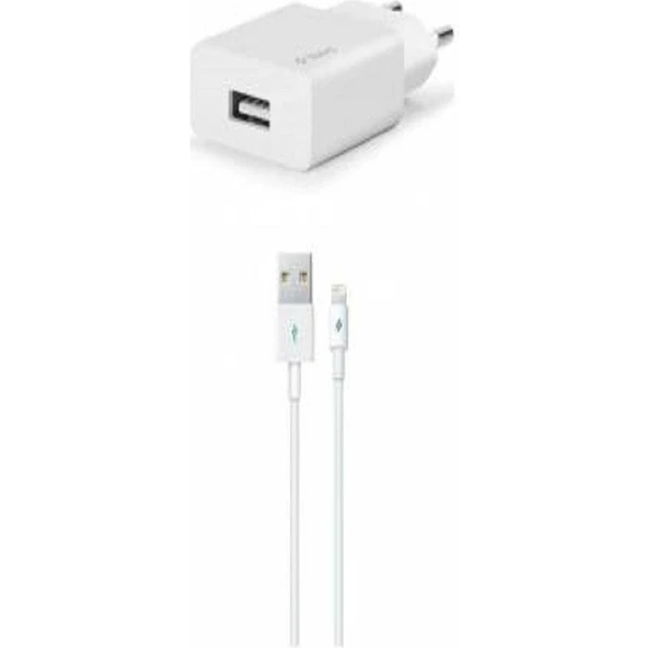 Ttec 2SCS20LB Beyaz Smart Charger Seyahat Şarj Aleti ürün görseli 1