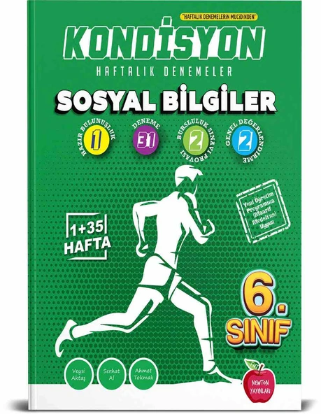Newton Yayınları 6. Sınıf Sosyal Bilgiler Kondisyon Denemeleri Yeni Maarif ürün görseli 1