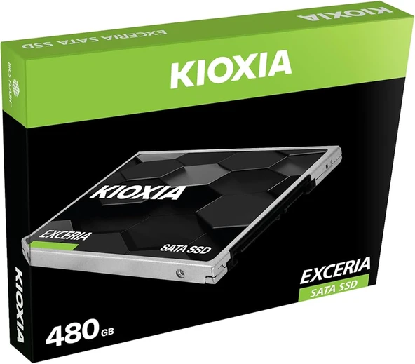 KİOXİA EXCERİA 480GB 555MB-540MB SATA3 3D NAND SSD ürün görseli 1