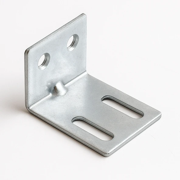 Metal L Demiri 30x25x38 mm (50 Adet) Raf Mobilya Köşe Destek Aparatı Dayanıklı Duvar Sabitleme Seti ürün görseli 1