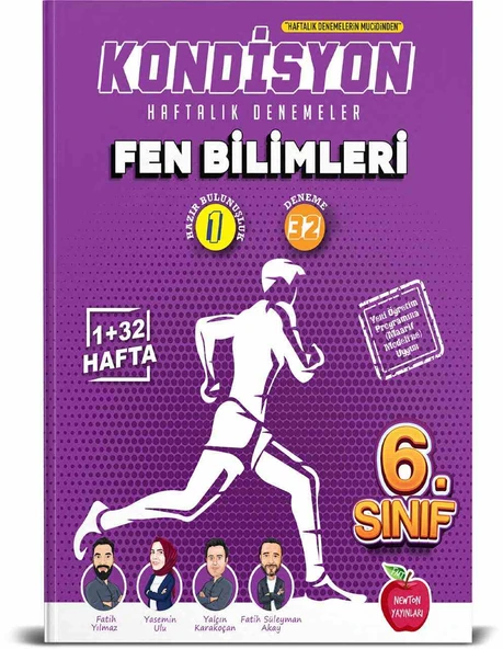Newton Yayınları 6. Sınıf Kondisyon Fen Bilimleri Deneme Sınavı Yeni Maarif ürün görseli 1
