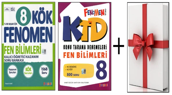 Fenomen 8. Sınıf Fen Bilimleri KÖK+Konu Tarama Denemeleri ürün görseli 1