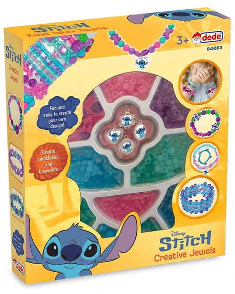 Dede Oyuncak Stitch Tekli Takı Yapım Seti 04083 ürün görseli 1