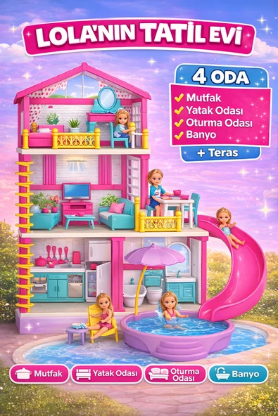 Dede Lola nın Tatil Evi ürün görseli 1