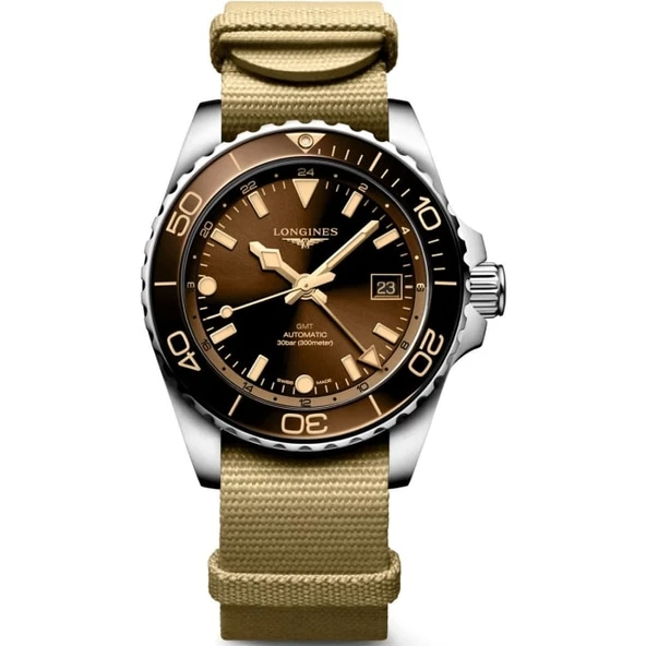 LONGINES HYDROCONQUEST GMT L37904662 - L3.790.4.66.2 ERKEK KOL SAATİ ürün görseli 1