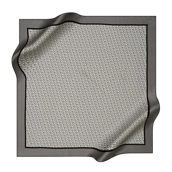 Twill İpek  Eşarp - 8586438 - Resim 2