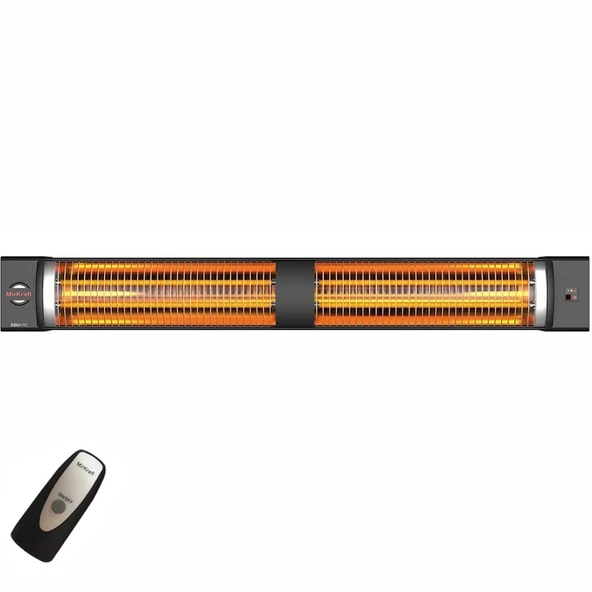 MirKraft Square 2800W Uzaktan Kumandalı Dış Mekan Infrared Isıtıcı ürün görseli 1