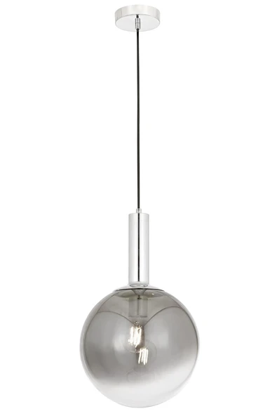 AVONNI  Krom Kaplama Modern Avize  Metal Cam 30x30cm ürün görseli 1