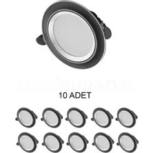Cata CT-5258 Zebra Led Armatür 6W 3 Renk 10’lu Paket ürün görseli 1