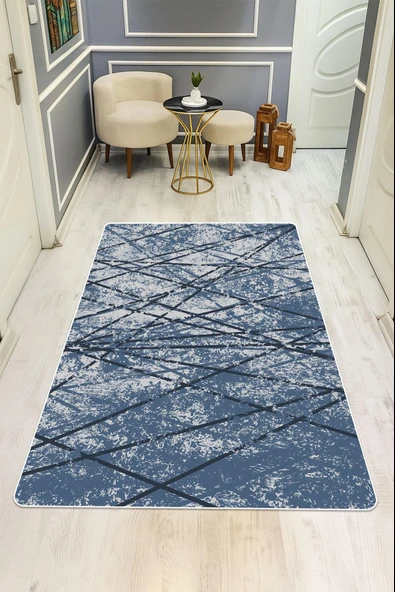 Modern Desenli Dijital Baskı Kaymaz Taban Halı H0293 Renkli 180 X 280 ürün görseli 1