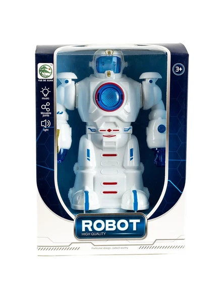 1102B PİLLİ MÜZİKLİ IŞIKLI FULL ROBOT -TYC - Resim 3