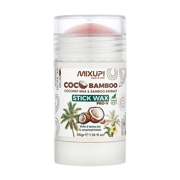 Mixup Hair Stick Wax 35 gr Coco Bamboo ürün görseli 1