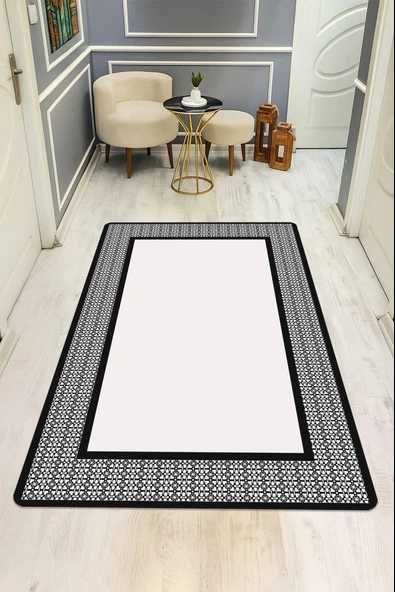 Modern Desenli Dijital Baskı Kaymaz Taban Halı H0228 Renkli 200 X 300 ürün görseli 1