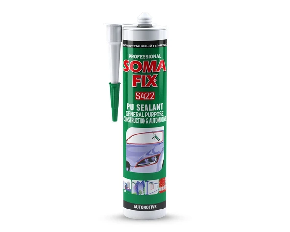 Poliüretan Mastik Kartuş Beyaz SOMAFİX S421 -280ml 365gr ürün görseli 1