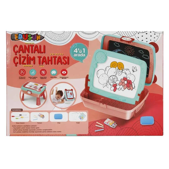 S01004724 EDS DOODLE ÇANTALI 4İN 1 TAHTASI -SUN ürün görseli 1