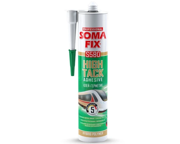 Korniş Yapıştırıcı Beyaz 2SOMAFİX S580 HIGH TACK 80ml 480gr ürün görseli 1