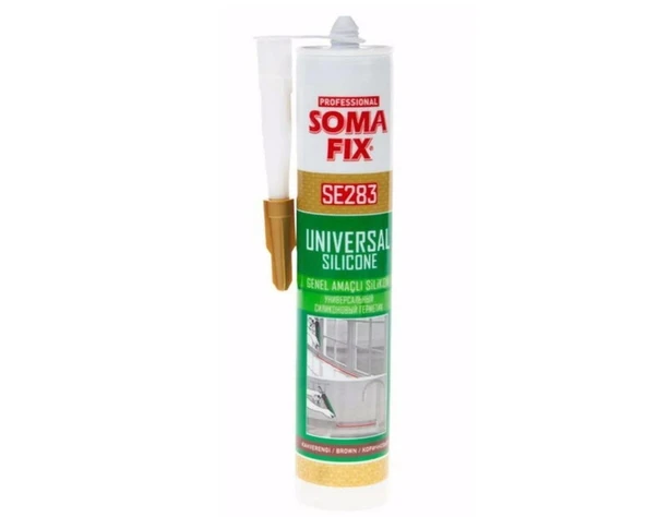Genel Amaçlı Silikon Kahverengi SOMAFİX SE283 -280gr ürün görseli 1