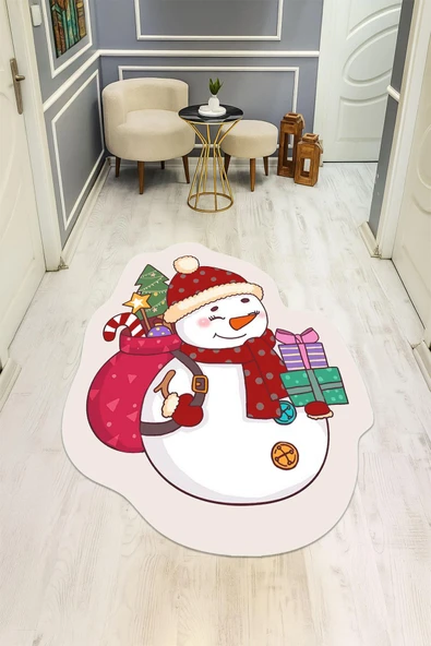 Parlak Kadife Kumaş Dijital Baskı Dot Kaymaz Tabanlı Çocuk ve Genç Odası Halısı H0397 RENKLİ 80 X 300 ürün görseli 1
