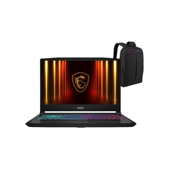 Msı Katana 15 Hx B14WGK-068XTR Intel Core I7 14650HX 32GB 1tb SSD RTX5070 15.6" Qhd 165Hz Freedos Taşınabilir Bilgisayar - Webzone Çanta Wz3 ürün görseli 1