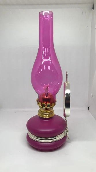 Lebron Klasik Gaz Yağı Lambası  KÜÇÜK PEMBE ürün görseli 1