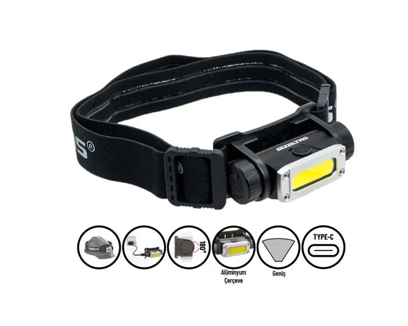 İZELTAŞ COB LED Kafa Feneri 450 LM ürün görseli 1