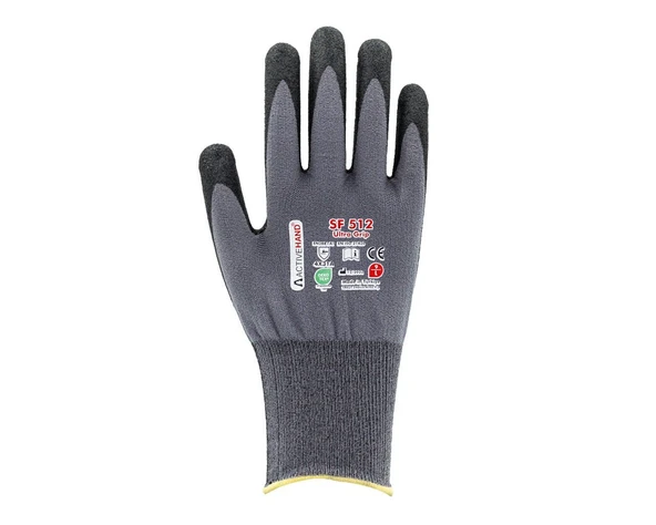 Köpük Nitril Kaplı Sandy Finish Polyester Eldiven SF 512 GR/SY NO:9 ürün görseli 1