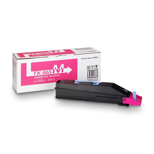 KYOCERA TK-865M MAGENTA (KIRMIZI) ORJİNAL TONER TASKALFA250Cİ/300Cİ ürün görseli 1