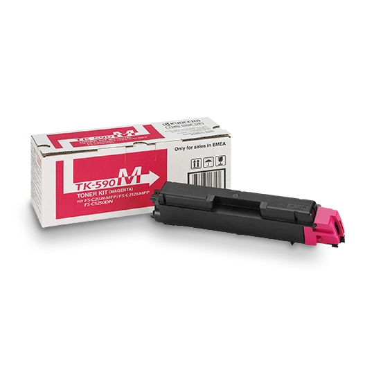 KYOCERA TK-590M  MAGENTA - KIRMIZI ORJİNAL TONER ürün görseli 1