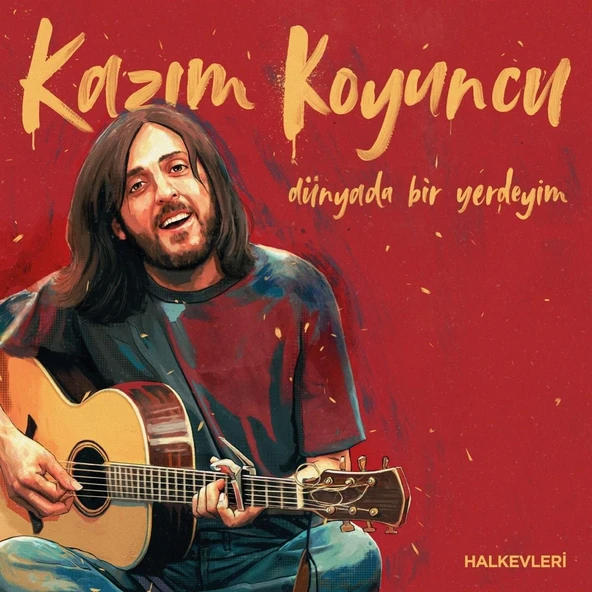Kazım Koyuncu Dünyada Bir Yerdeyim - Plak ürün görseli 1