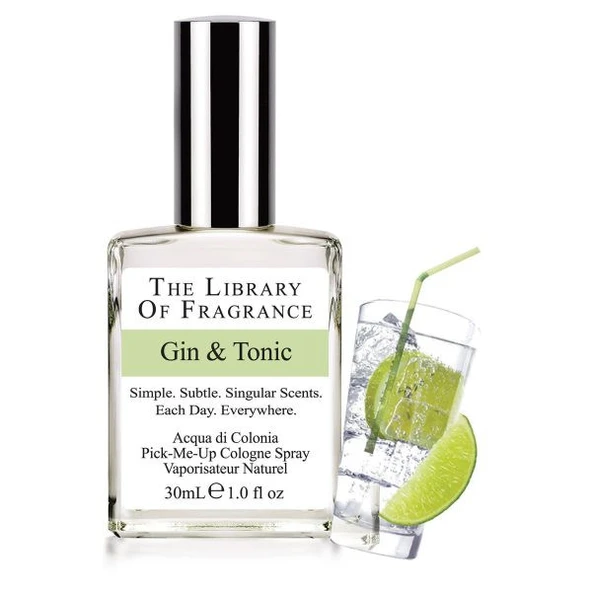 Demeter The Library Of Fragrance Gin & Tonic EDC Sprey 30ml Erkek Parfümü ürün görseli 1