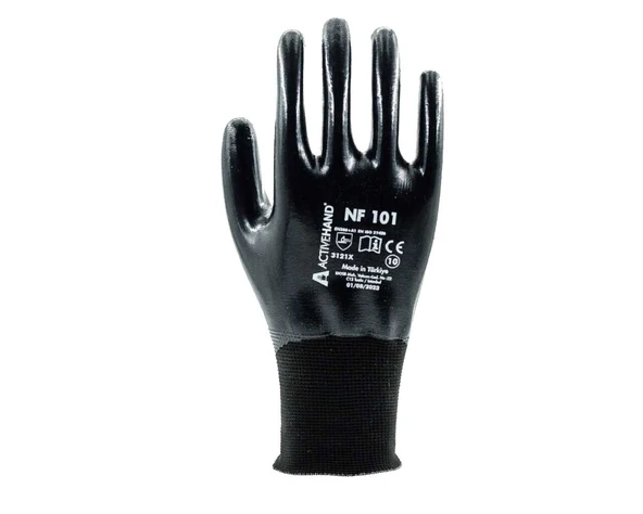 Tam Nitril Kaplı Polyester Eldiven NF 101 SY/SY NO:10 ürün görseli 1