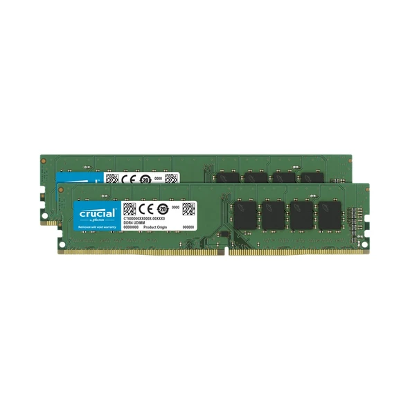 Crucial 64 GB (2x32) 3200 MHz CL22 CT2K32G4DFD832A DDR4 Ram ürün görseli 1