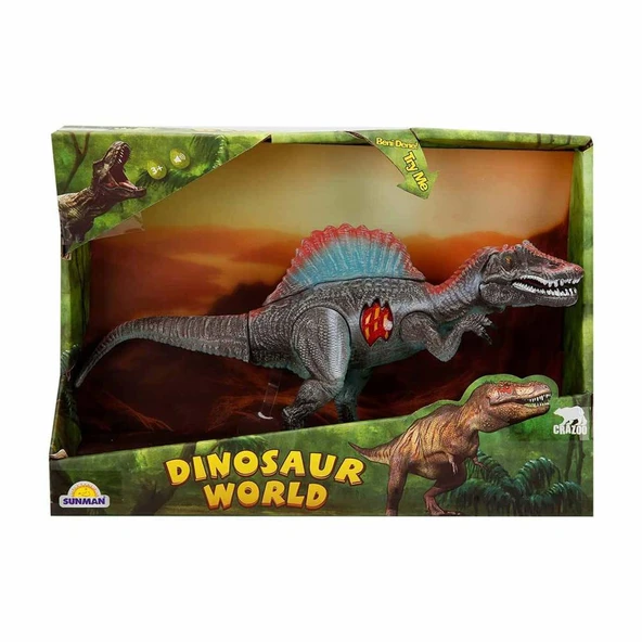 Dinosaur World Sesli Dinozorlar 23 cm ürün görseli 1