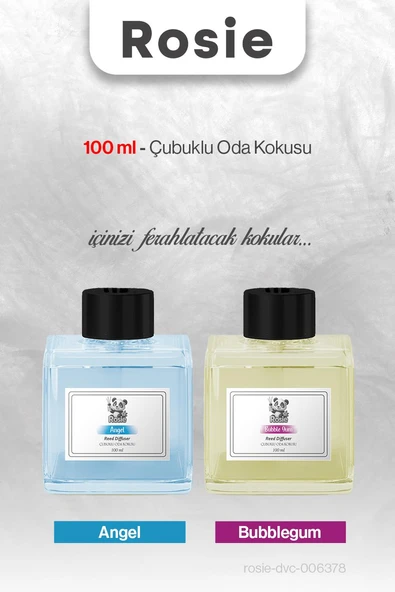 ROSIE Angel ve Bubblegum 100 ml Çubuklu Oda Kokusu ürün görseli 1