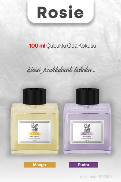 ROSIE Mango ve Pudra Çubuklu Oda Kokusu 100 ml ürün görseli 1