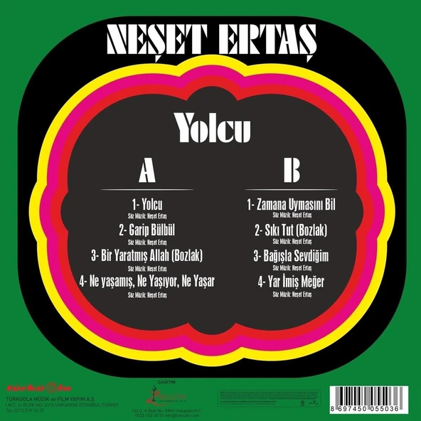 Neşet Ertaş Yolcu - Plak - Resim 2
