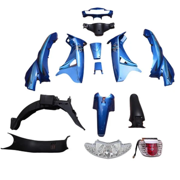 KAPORTA SET [MAVİ] [FAR+STOP+SİNYAL DAHİL] MONDIAL SFC - SFC MINI ürün görseli 1