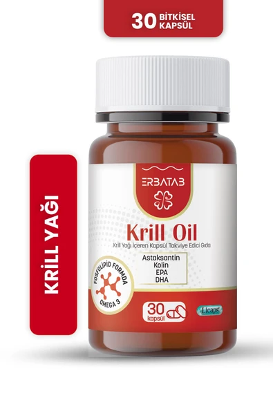 Erbatab Krill Oil 500 mg 30 Kapsül ürün görseli 1