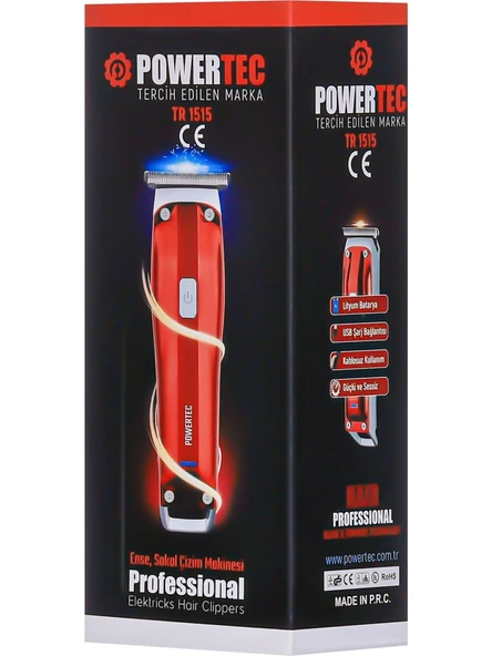 Powertec TR-1515 T-Bıçak Ense Makinası - Resim 2