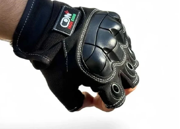 ON+ İRON CLAW Korumalı Yarım Motorsiklet Eldiveni M ürün görseli 1