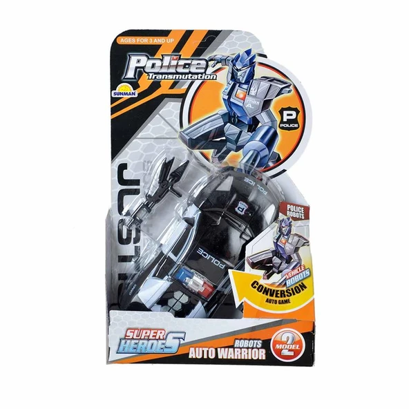 S00013289 ROBOT TRANSFORMER 3A.2R.-SUN - Resim 3